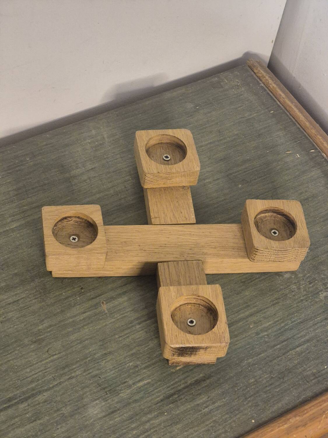 Scandinavian candle holders