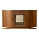 Art Deco enfilade from the 1930s in walnut.