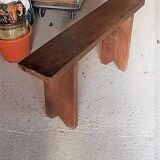 Wooden bench