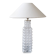 Rare Midcentury Modern crystal bubble table lamp by Orrefors Carl Fagerlund.