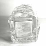 Crystal vase from Vannes, 1950s, height 21 cm.