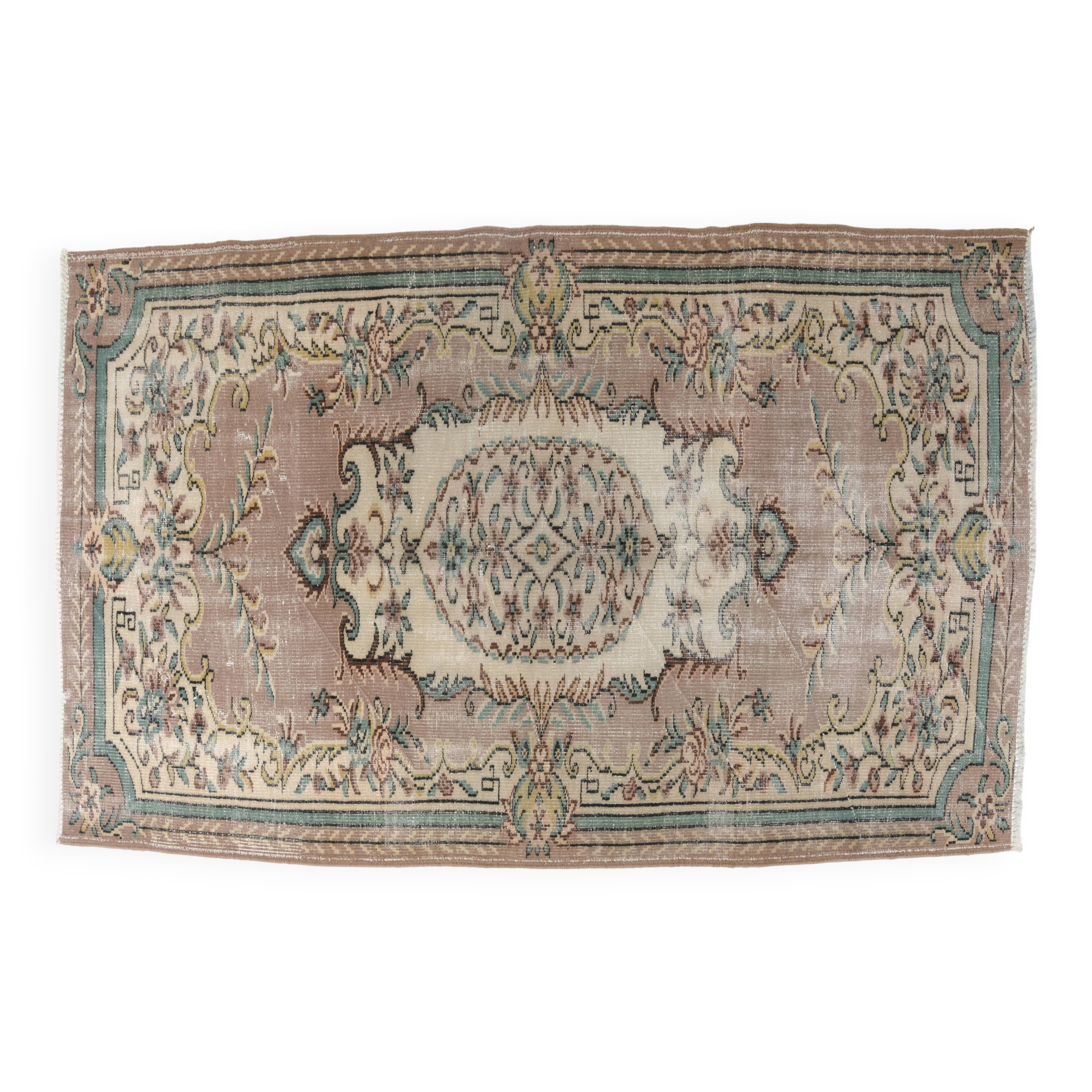 Vintage Turkish Floor Rug Sku v1047