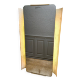 Illuminated wall mirror by Ernest Igl for Hillebrand, mid-century, Germany, 1960s.