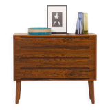 Scandinavian minimalist rosewood chest