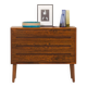 Scandinavian minimalist rosewood chest