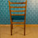 1960s modernist teak chair Lübke, Germany