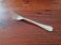 Christofle - Boréal model dessert fork in silver-plated metal