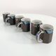 Paire de tasses Scenario Metropol de Barbara Brenner pour Rosenthal, 1990