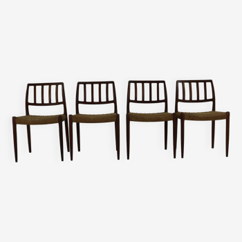 Chaises de salle à manger design danois par Niels O. Møller