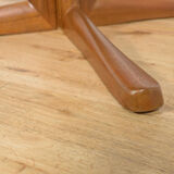 Mid-century round extendable teak dining table from McIntosh, United Kingdom, 1960s