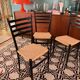 Set of 3 Spinetto Chiavari chairs from the 50s