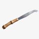 Cheese knife with a bamboo handle, 1960s