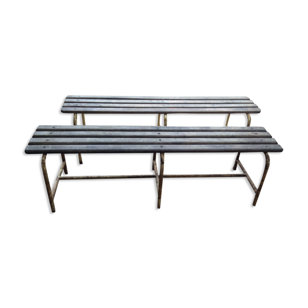 Paire de bancs
