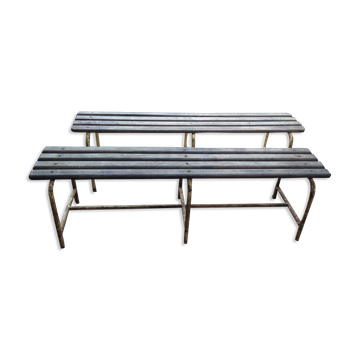 Paire de bancs