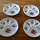 1960s Porcelain Fondue Plates from Berry