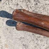 Genuine Leather Folding Stool