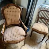 Fauteuils et chaises style Louis-Philippe