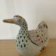Italian porcelain bird candy box from the 70s