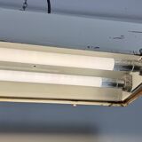 Beige Industrial Hanging Tube Light from Famor , 1970s