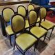 Set de 6 chaises médaillon