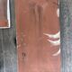 Lot of 4 rectangular glazed terracotta plates.