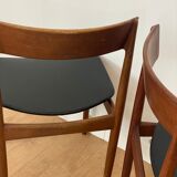 Pair of Scandinavian teak chairs Sorensen