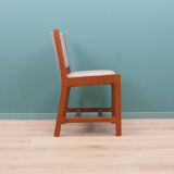 Set of five teak chairs, Danish design, 1970s, production: Denmark