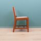 Set of five teak chairs, Danish design, 1970s, production: Denmark