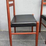 Four scandinavian johansson chairs