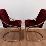 Une paire de chaises Italie années 1970