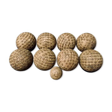 Set of studded balls