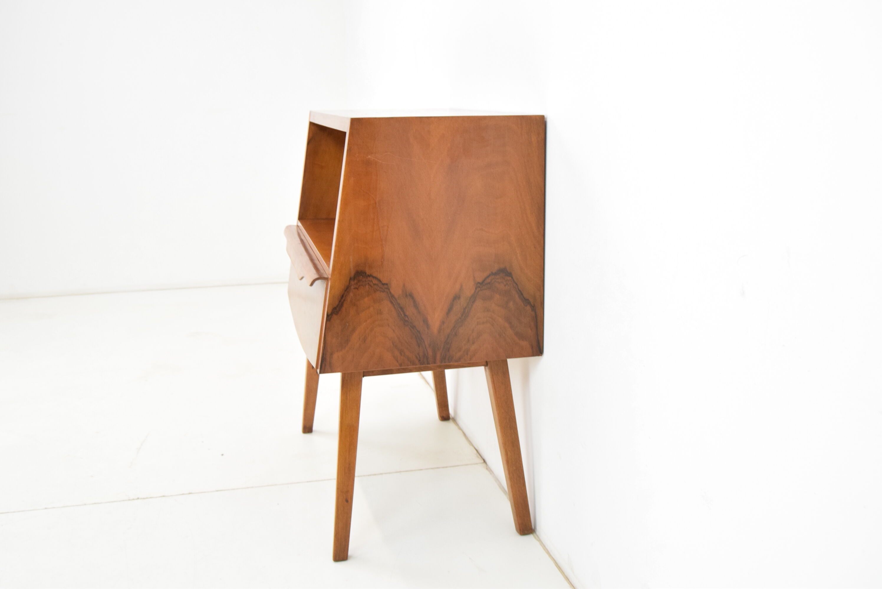 Mid-century side table or nightstand,1950's
