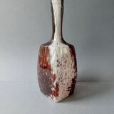 Blown glass bottle vase, Clichy glassworks