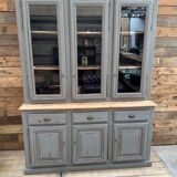 Oak vessel with grey patina