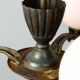 Art Deco French Brass Figural Chandelier, 1930
