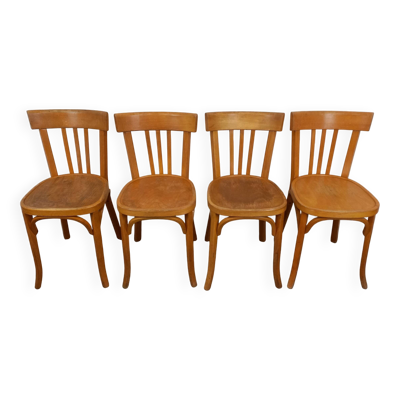 Chaises bistrot Baumann, set de 4