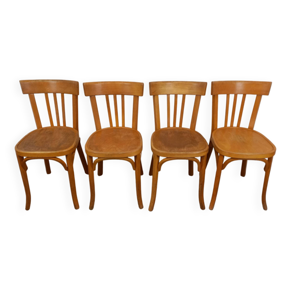 Chaises bistrot Baumann, set de 4