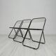 Ensemble de 3 chaises pliantes vintage Plia des années 1960 par Giancarlo Piretti pour Anonima