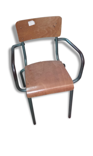 chaise tubulaire bois