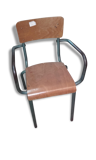 Tubular Chair wood and metal