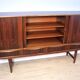 Danish higboard in rosewood by E.W. Bach for Sejling Skabe, 1960s