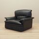 Leather armchair, Italian design, 1960s, production: Italy