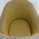 Vintage swivel armchair from the 70s in imitation leather