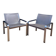 Set of armchairs by Jacques Toussaint & Patrizia Angeloni for Matteo Grassi, 1970s
