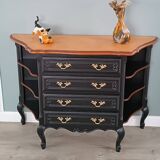 Louis XV style chest of drawers / console