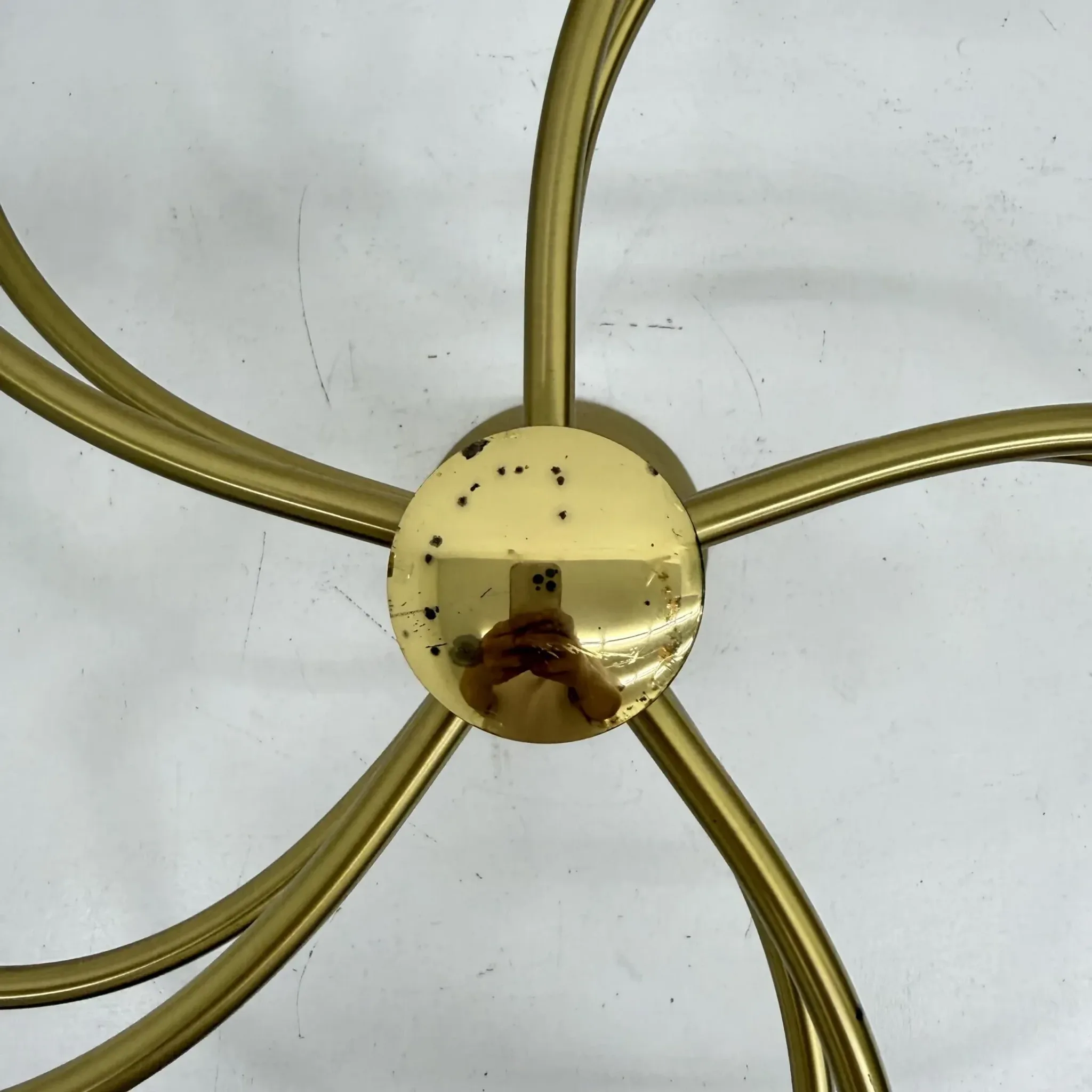 Vintage Hufnagel Leuchten ceiling light, 1970s