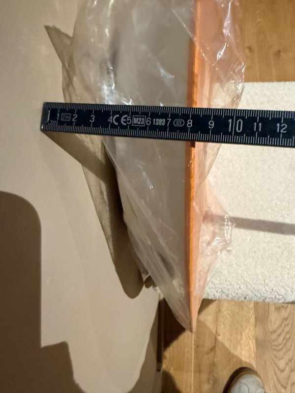 Applique ''Puck Wall Art'' de Vibia - Orange - Diamètre 45 cm - NEUVE