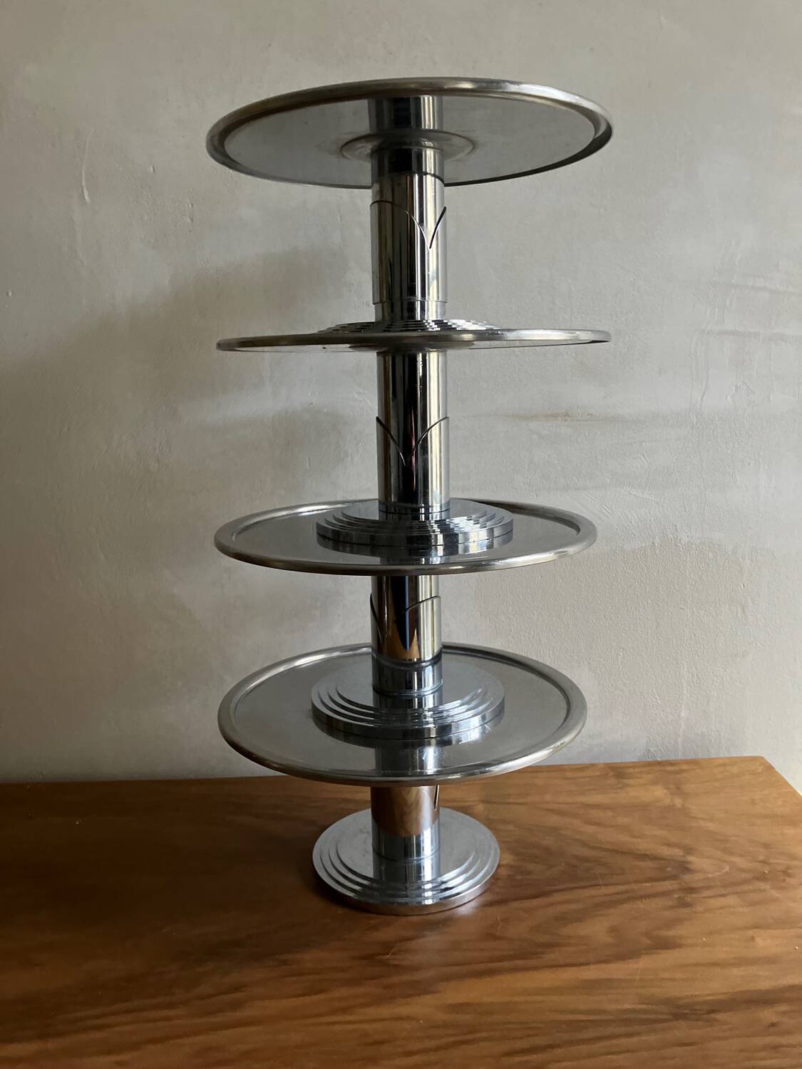 Cake display, wmf, germany, 1980