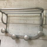 Gray coat rack