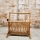 Bamboo magazine holder